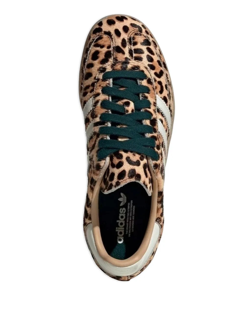 Adidas Samba OG leopard-print three-stripe