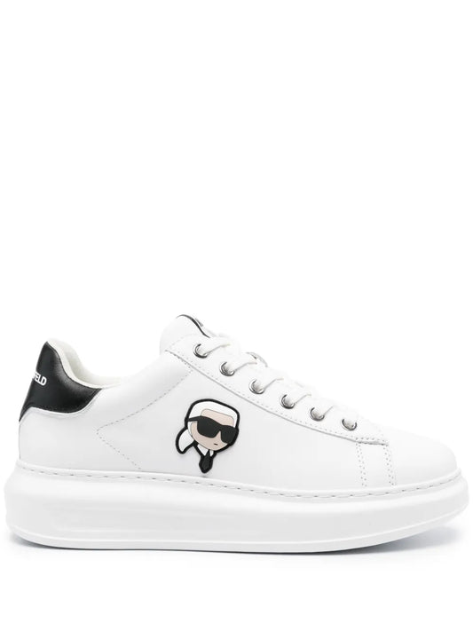 Karl Lagerfield K/Ikonik leather trainers